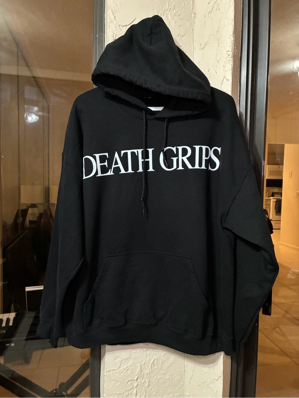 Praying x Death Grips I've Seen Footage Hoodie Black XL Rare Streetwear